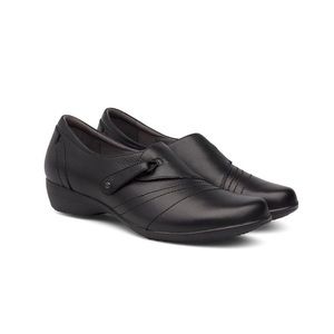 Dansko Size 40 (10) Women’s Franny Black Milled Nappa Loafers NWOT